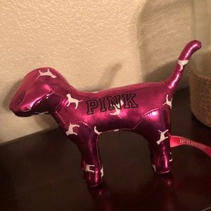 Pink mini dog